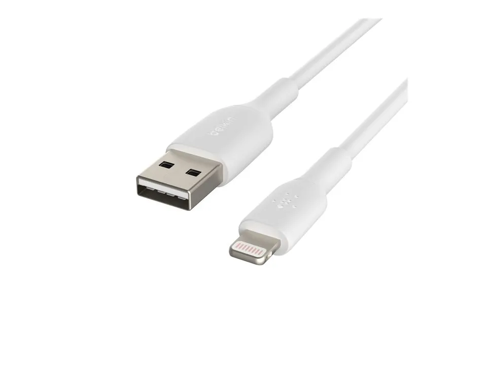 belkin-boost-charge-c-ble-lightning-vers-usb-a-certifi-mfi-1-m-blanc-pour-iphone image 1