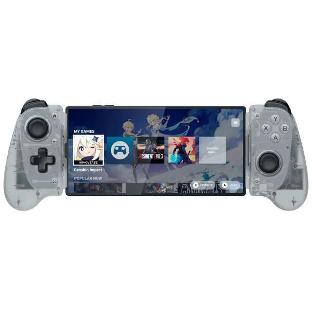 razer-kishi-v3-phantom-white-manette-mobile-pleine-taille-usb-c-pour-iphone-15-1 image 1