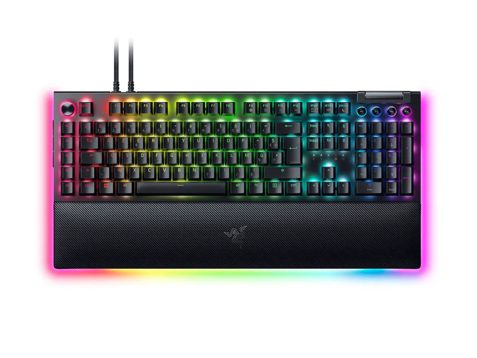 razer-blackwidow-v4-pro-switches-jaune-clavier-gaming-m-canique-azerty-avec-snap image 1