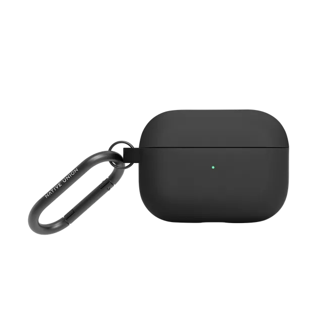 native-union-roam-case-pour-airpods-pro-gen-1-2-coque-silicone-liquide-avec-clip image 1
