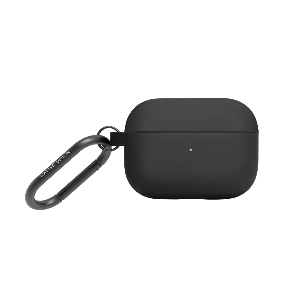 native-union-roam-case-pour-airpods-pro-gen-1-2-coque-silicone-liquide-avec-clip image 1