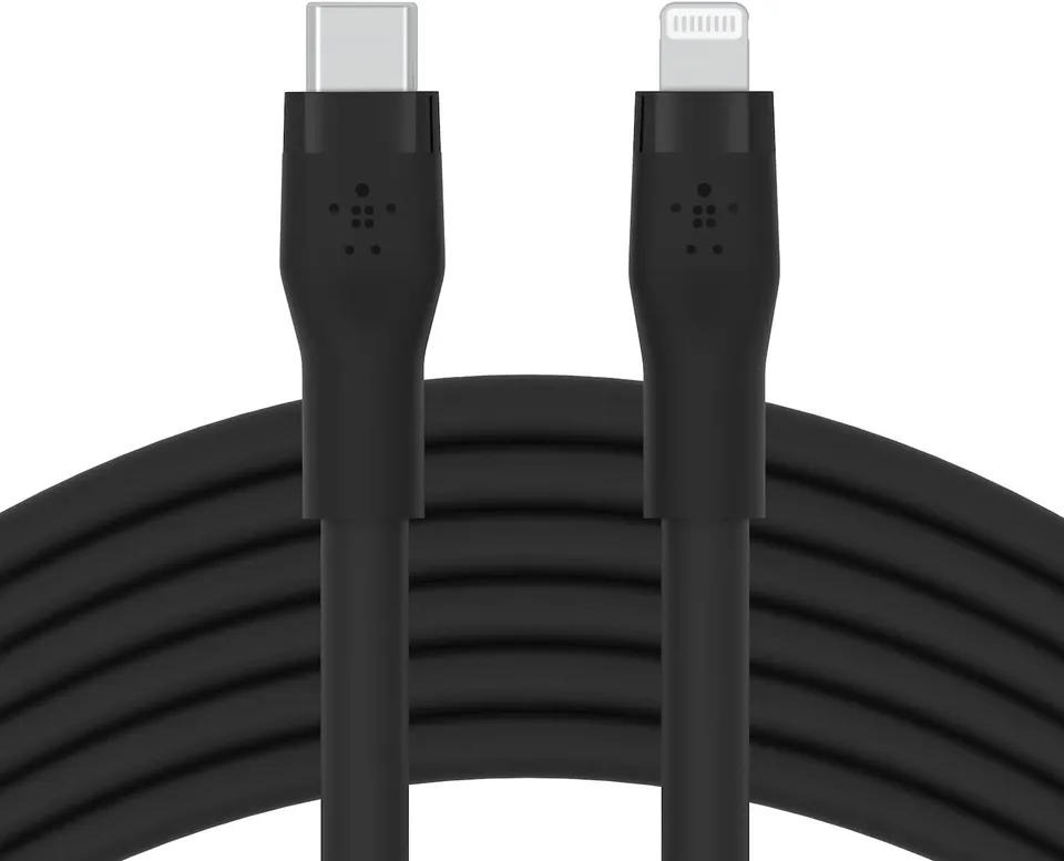 belkin-boostcharge-flex-c-ble-usb-c-vers-lightning-3-m-en-silicone-certifi-mfi-2 image 1