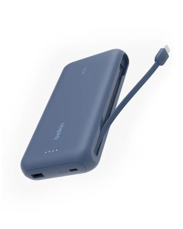 belkin-boostcharge-batterie-externe-20-000-mah-pd-30-w-avec-c-ble-usb-c-int-gr-b image 1