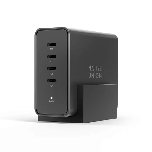 native-union-fast-gan-charger-pd-140w-station-de-charge-4-ports-usb-c-power-deli image 1