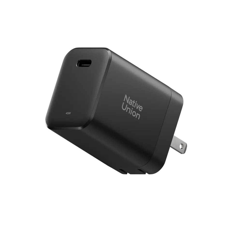 native-union-fast-gan-charger-pd-45w-chargeur-compact-usb-c-power-delivery-pour- image 1