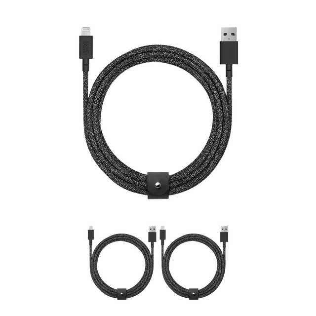 native-union-belt-cable-xl-3-pack-usb-a-lightning-c-bles-10-ft-certifi-s-mfi-tre image 1