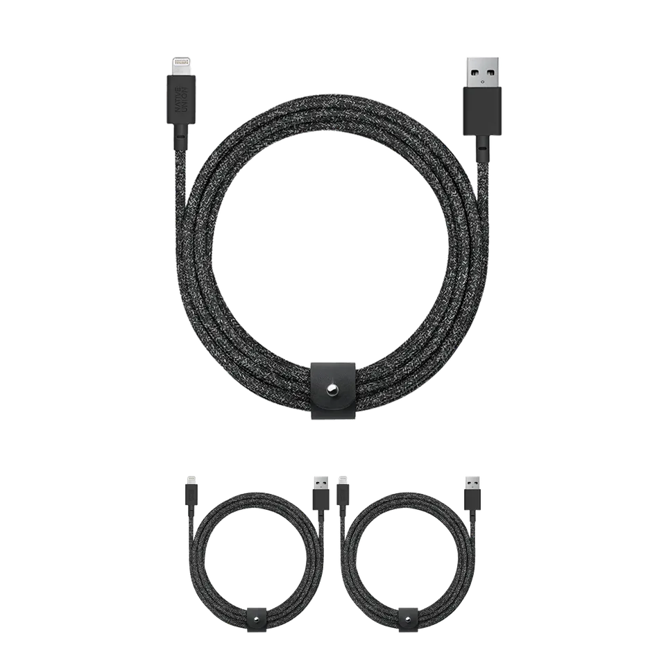 native-union-belt-cable-xl-3-pack-usb-a-lightning-c-bles-10-ft-certifi-s-mfi-tre image 1