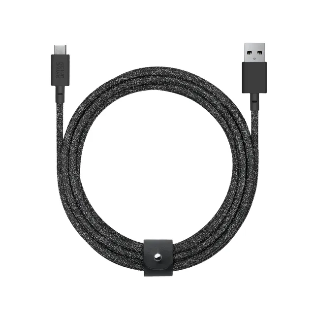 native-union-belt-c-ble-xl-usb-c-vers-usb-a-3-m-c-ble-tress-renforc-kevlar-avec- image 1