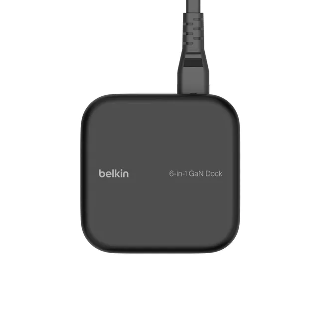 belkin-connect-core-station-d-accueil-usb-c-6-en-1-gan-130-w-pd-96-w-hdmi-4k-60- image 1