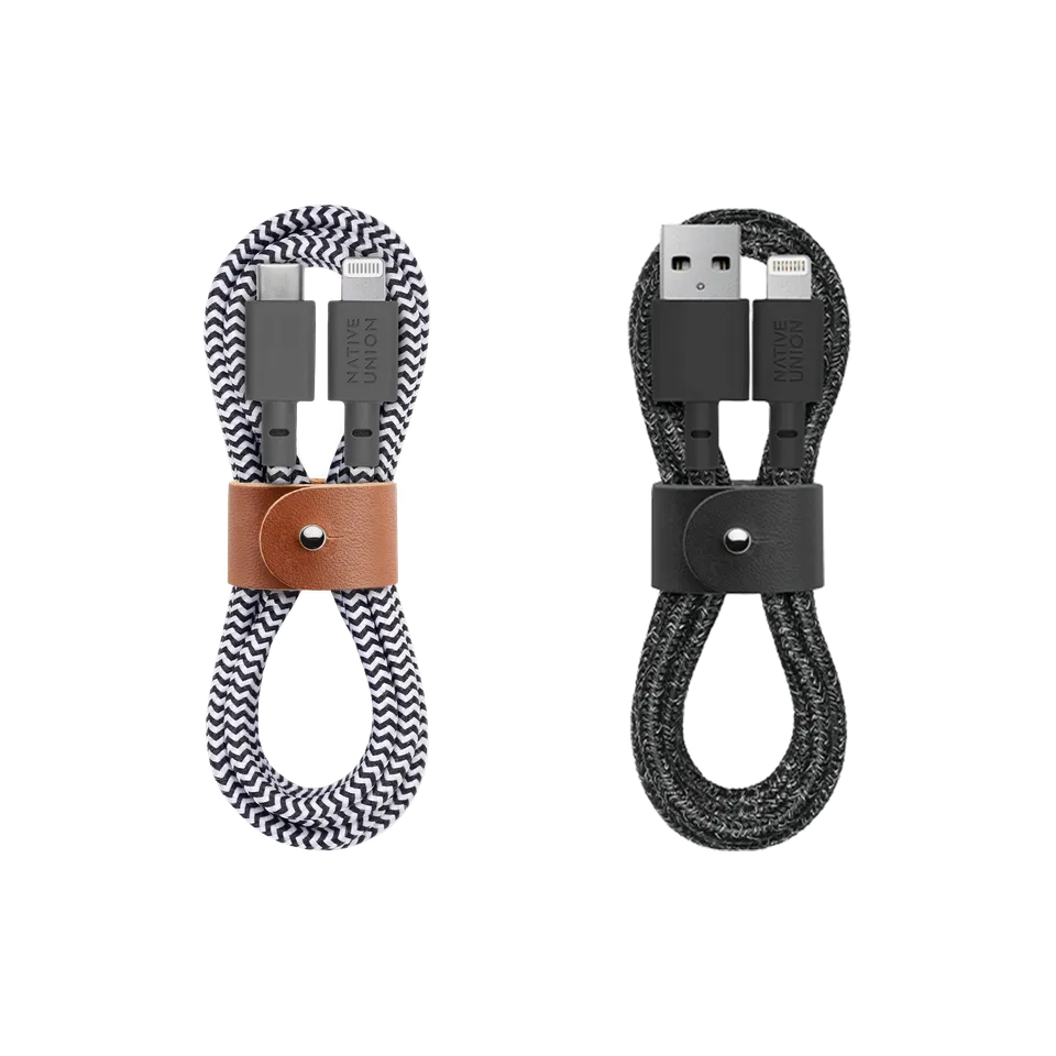 native-union-belt-cable-set-c-ble-tress-usb-a-lightning-et-usb-c-lightning-certi image 1