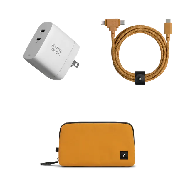 native-union-the-traveler-set-de-voyage-chargeur-gan-pd-67w-3-ports-belt-cable-d image 1