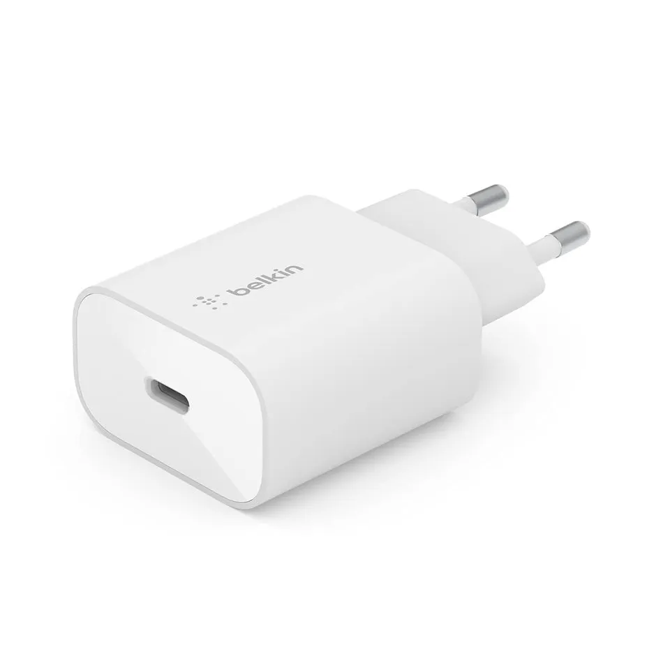 belkin-boostcharge-chargeur-secteur-usb-c-pd-3-0-pps-25-w-charge-rapide-iphone-e image 1