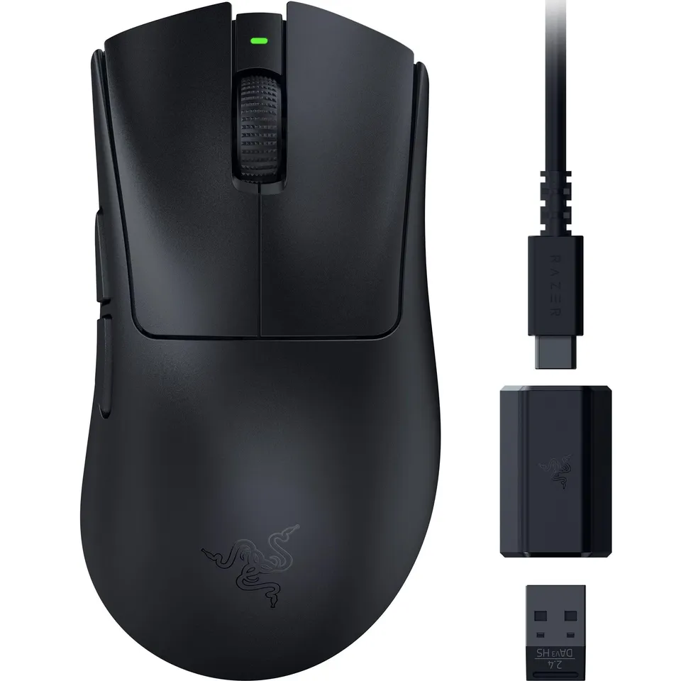 razer-deathadder-v3-hyperspeed-souris-e-sport-gaming-sans-fil-ergonomique-ultra- image 1