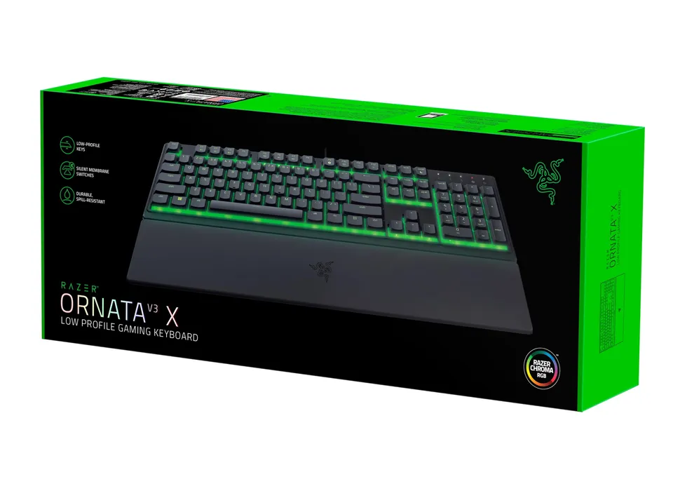 razer-ornata-v3-x-clavier-gaming-membrane-silencieuse-touches-uv-repose-poignet- image 1