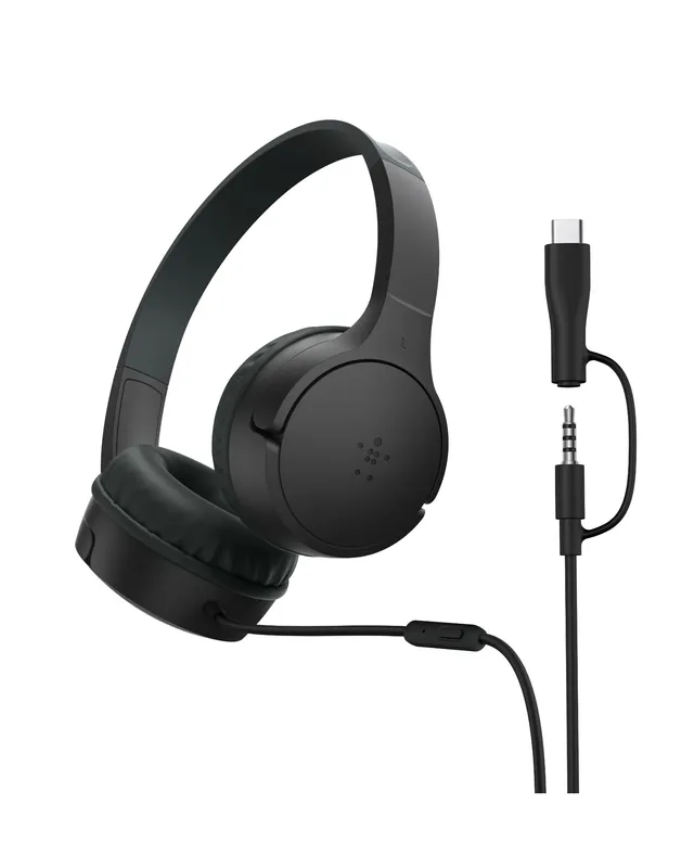 belkin-soundform-mini-casque-audio-filaire-pour-enfant-avec-connecteurs-usb-c-et image 1