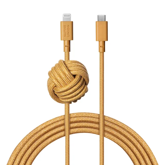 native-union-night-c-ble-usb-c-vers-lightning-3-m-ultra-r-sistant-certifi-mfi-kr image 1