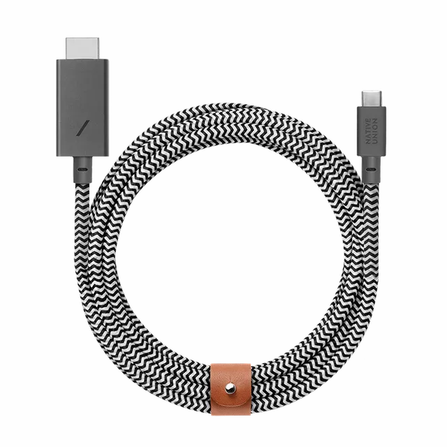 native-union-belt-hdmi-c-ble-hdmi-usb-c-4k-60hz-3-m-tress-renforc-avec-sangle-en image 1
