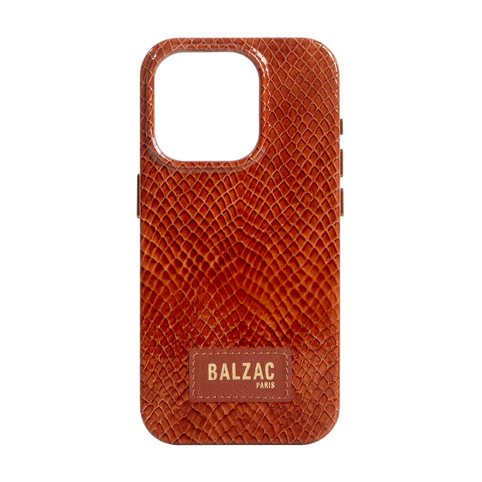 native-union-x-balzac-paris-embossed-cognac-coque-en-cuir-v-ritable-pour-iphone- image 1
