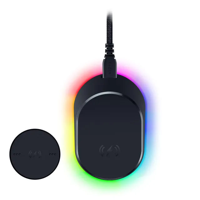 razer-mouse-dock-pro-charging-puck-station-de-recharge-magn-tique-sans-fil-avec- image 1