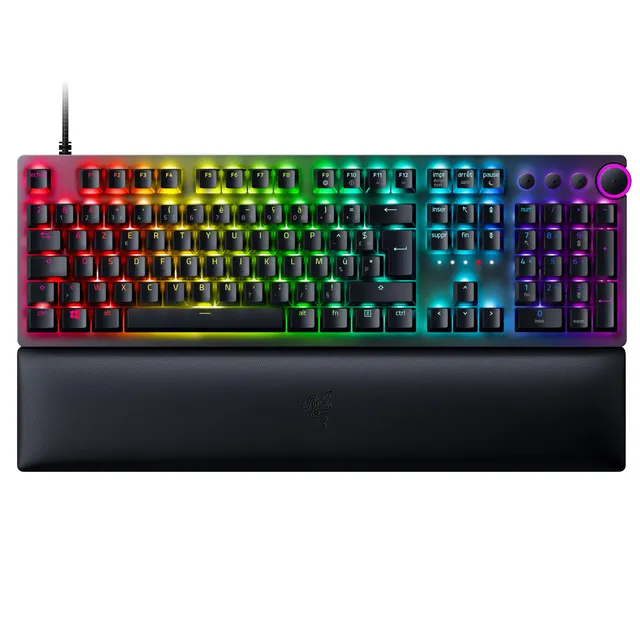 razer-huntsman-v2-switches-violets-clavier-gaming-optique-azerty-switches-optiqu image 1