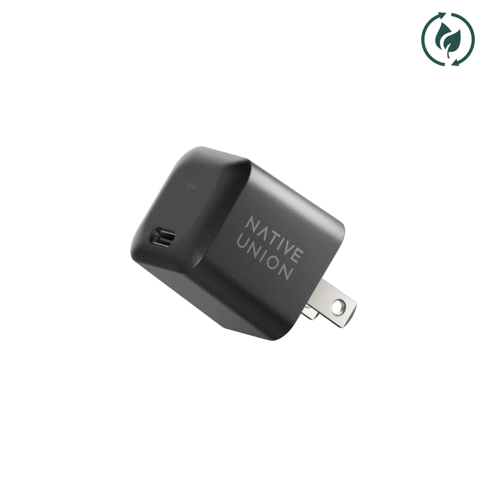 native-union-fast-gan-charger-pd-30w-chargeur-compact-usb-c-power-delivery-30-w image 1