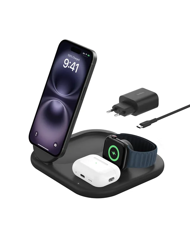 belkin-boostcharge-socle-de-recharge-3-en-1-magn-tique-et-pliable-qi2-15-w-compa image 1