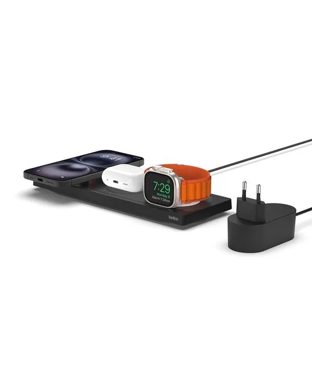 belkin-chargeur-sans-fil-magsafe-3-en-1-certifi-mfi-pour-iphone-apple-watch-et-a image 1