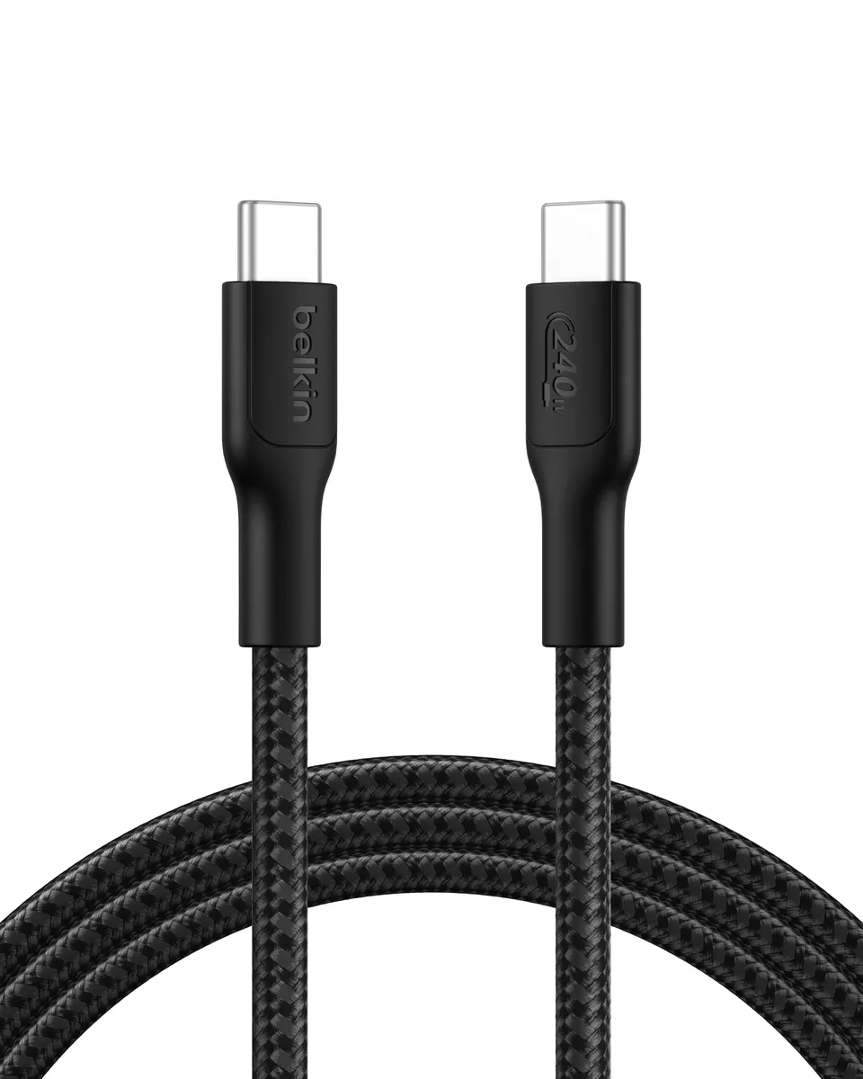 belkin-boostcharge-eco-c-ble-usb-c-vers-usb-c-tress-2-m-240-w-recycl-noir image 1