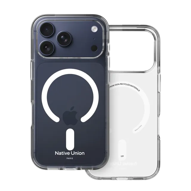 native-union-re-clear-pour-iphone-17-coque-transparente-100-recycl-e-anti-jaunis image 1