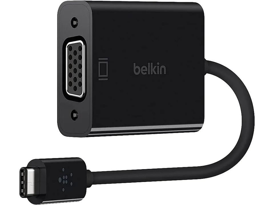 belkin-adaptateur-usb-c-vers-vga-15-cm-plug-and-play-compatible-ipad-pro-macbook image 1