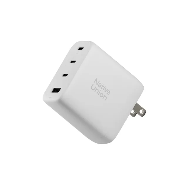 native-union-fast-gan-charger-pd-100w-chargeur-gan-compact-4-ports-3-usb-c-1-usb image 1