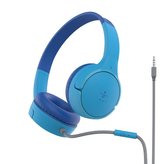 belkin-soundform-mini-casque-filaire-pour-enfants-avec-micro-volume-limit-85-db- image 1