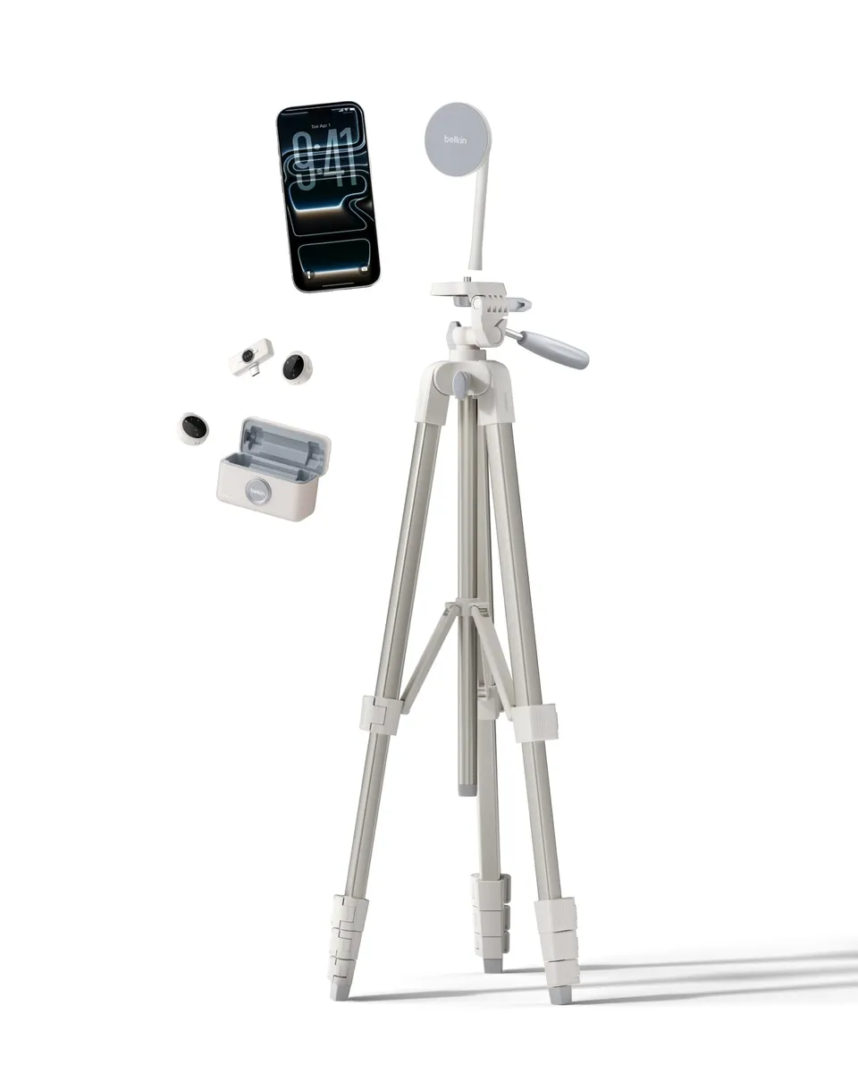 belkin-stage-kit-cr-ateurs-de-contenus-tr-pied-r-glable-43-cm-1-7-m-support-magn image 1