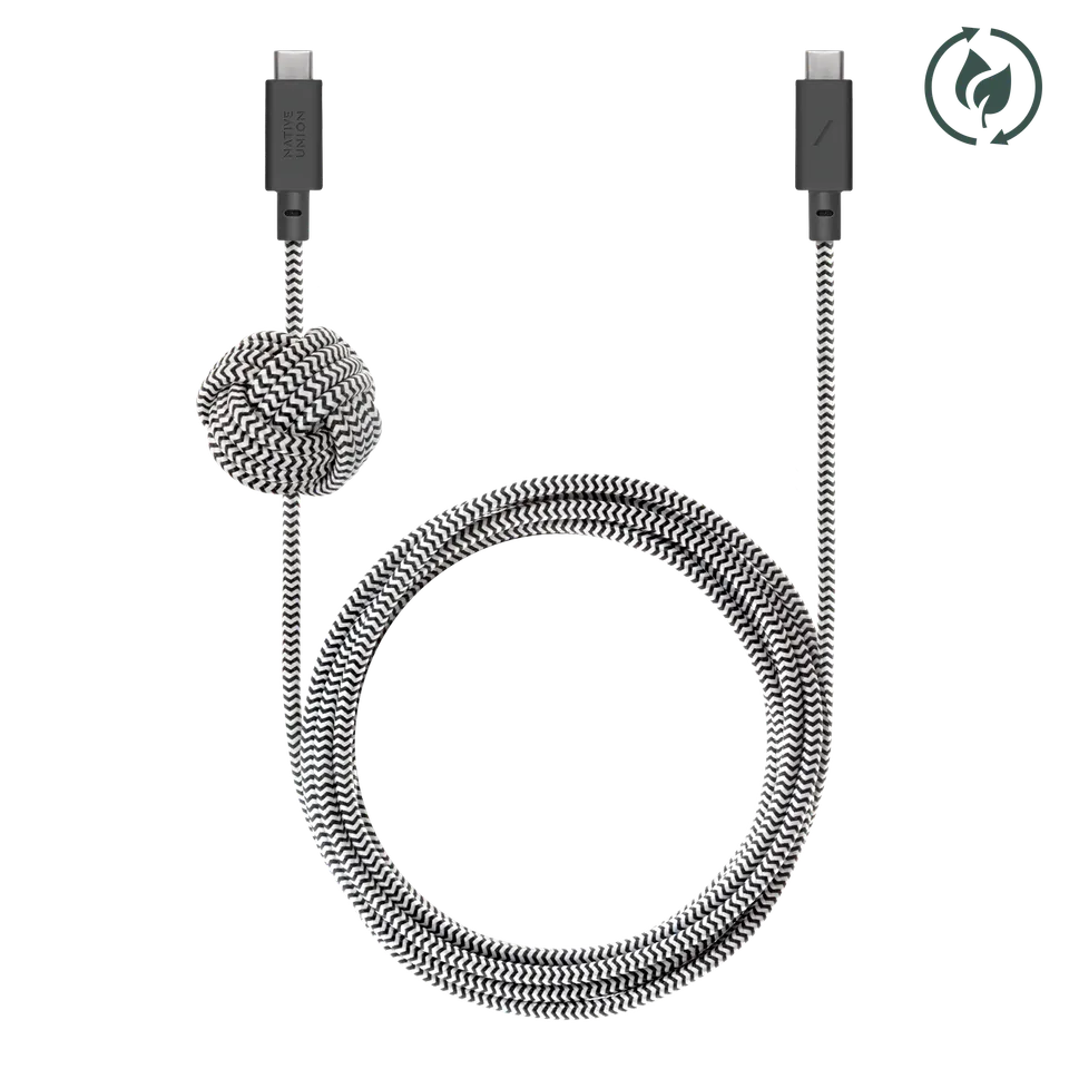 native-union-anchor-cable-240w-usb-c-vers-usb-c-c-ble-3m-ultra-rapide-avec-ancra image 1