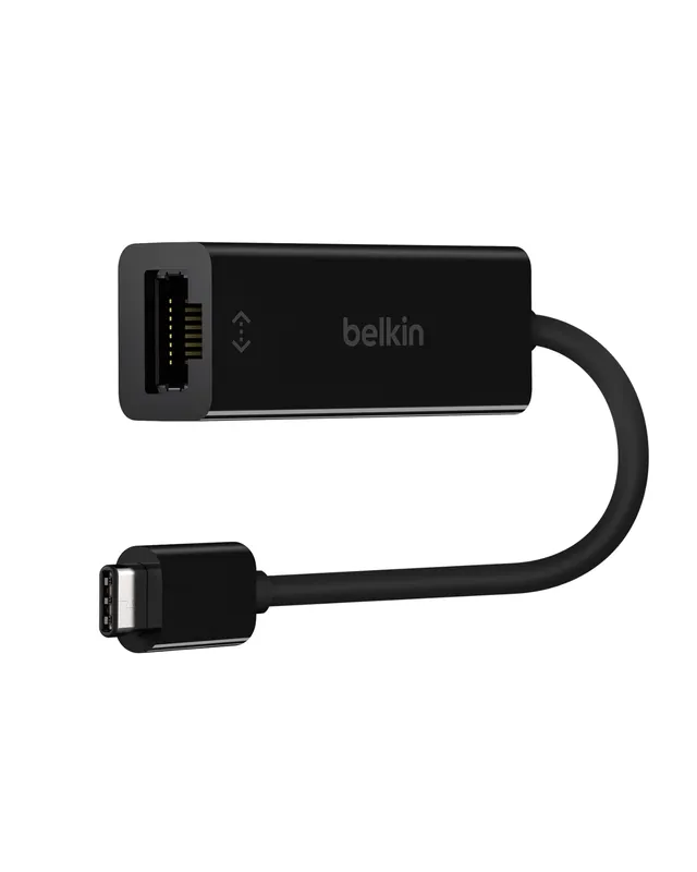 belkin-adaptateur-usb-c-vers-ethernet-gigabit-femelle-noir-compatible-ipad-pro-e image 1