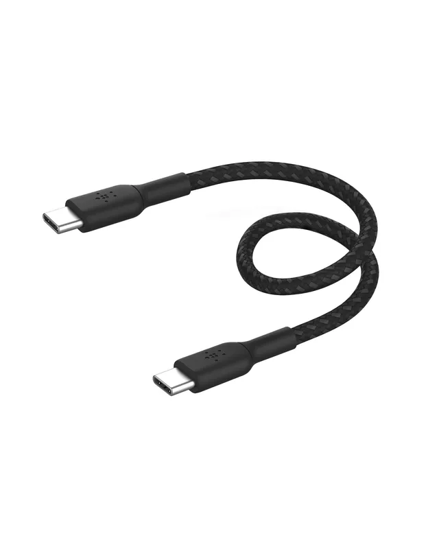 belkin-boostcharge-c-ble-usb-c-vers-usb-c-tress-15-cm-60-w-charge-rapide-pour-ip image 1