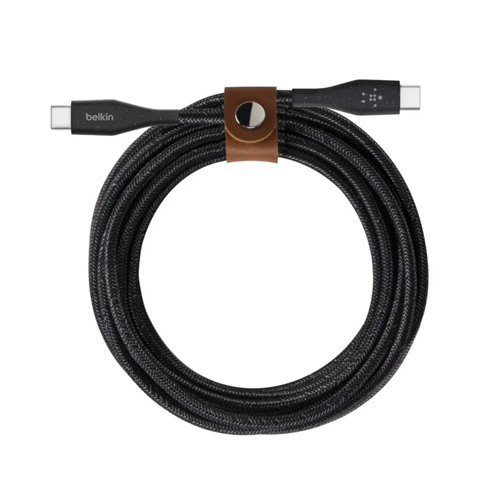 belkin-boost-charge-c-ble-usb-c-vers-usb-c-1-2-m-avec-sangle-de-fermeture-durabl image 1