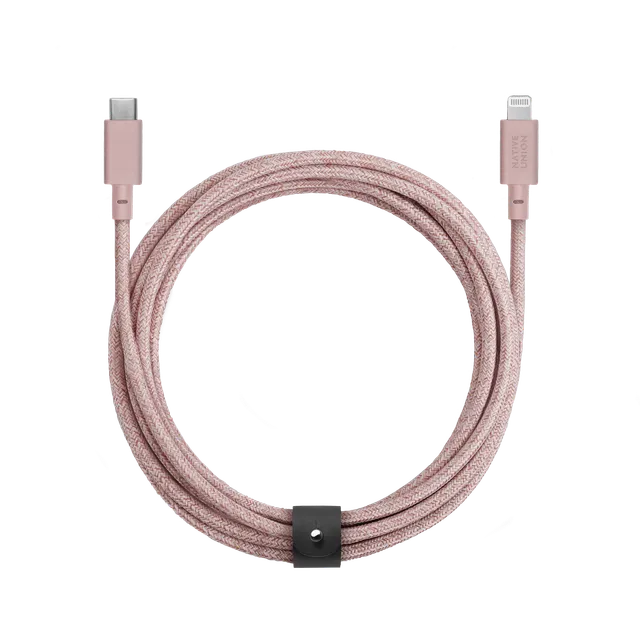 native-union-belt-cable-lightning-c-ble-mfi-tress-nylon-3-m-avec-power-delivery image 1