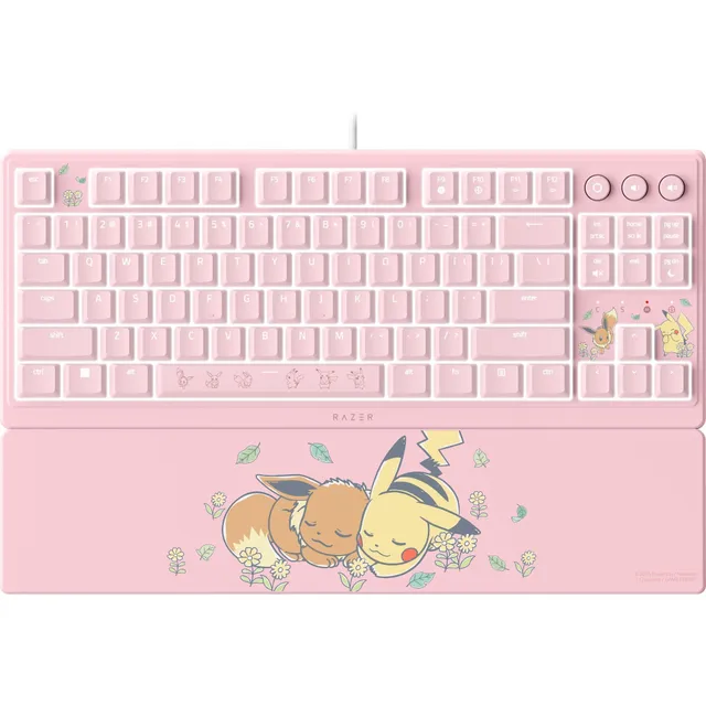 razer-ornata-v3-tenkeyless-pok-mon-pikachu-voli-clavier-gaming-compact-m-ca-memb image 1