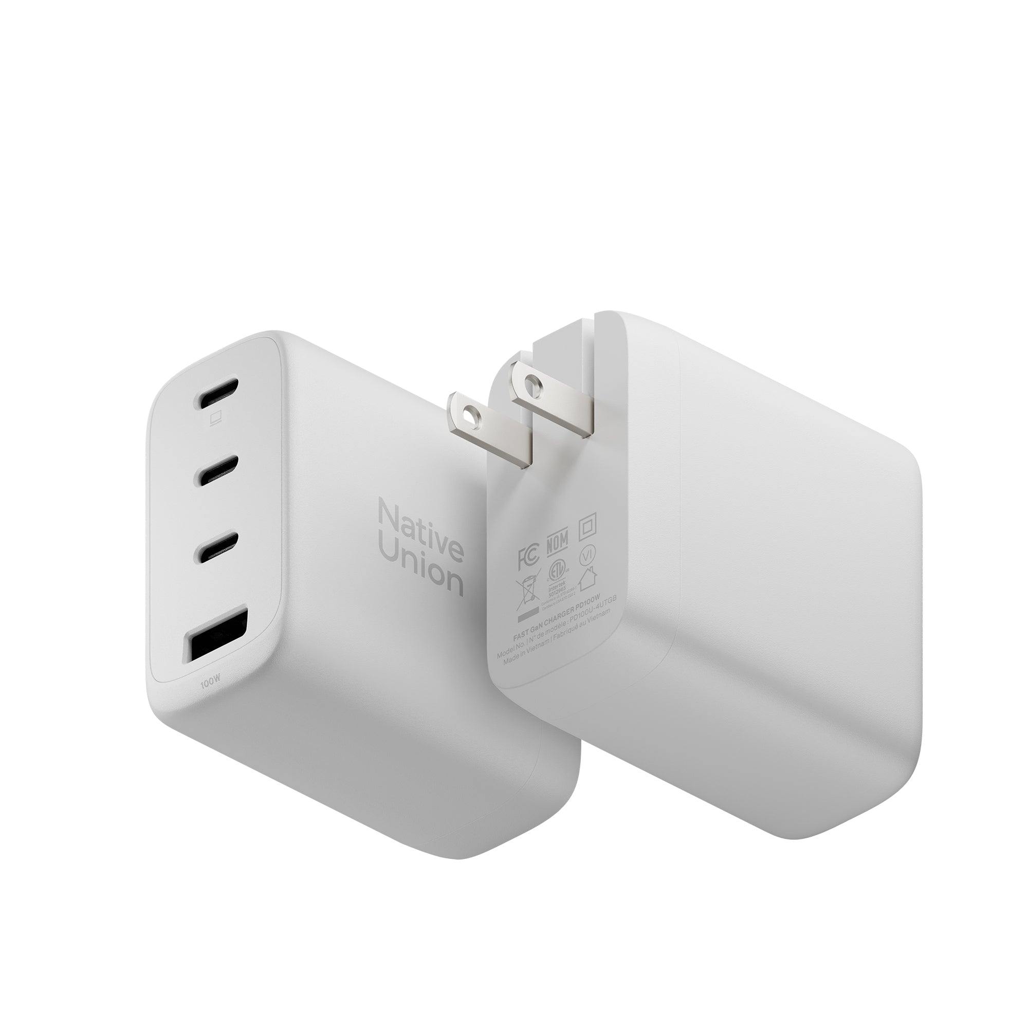 native-union-fast-gan-charger-pd-100w-chargeur-gan-compact-4-ports-3-usb-c-1-usb image 5