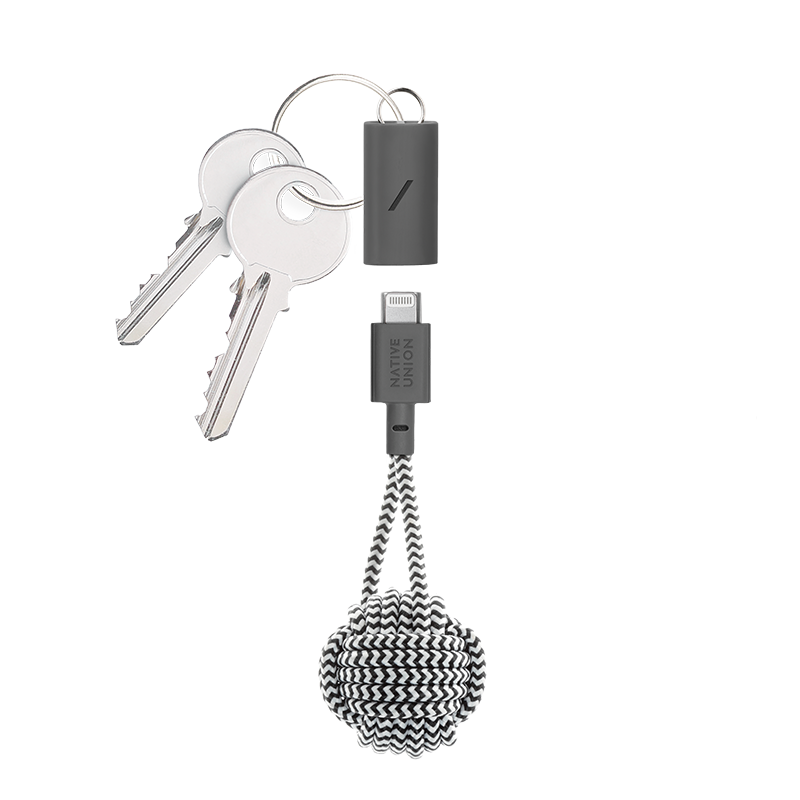 native-union-key-cable-usb-c-vers-lightning-certifi-mfi-c-ble-porte-cl-s-renforc image 1