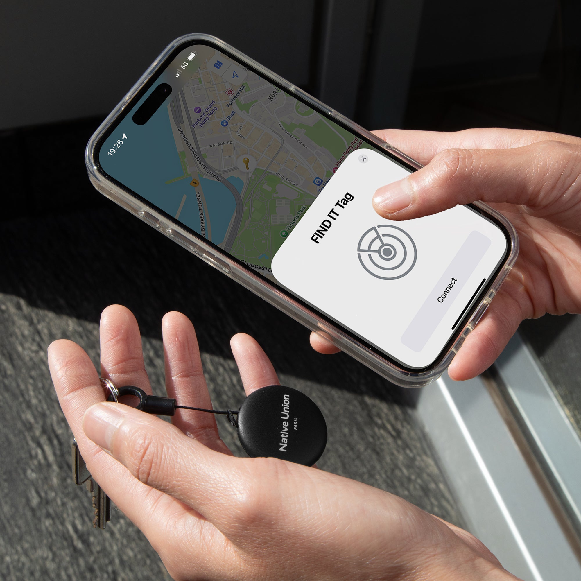 native-union-find-it-tag-traceur-d-objets-bluetooth-compatible-apple-find-my image 2