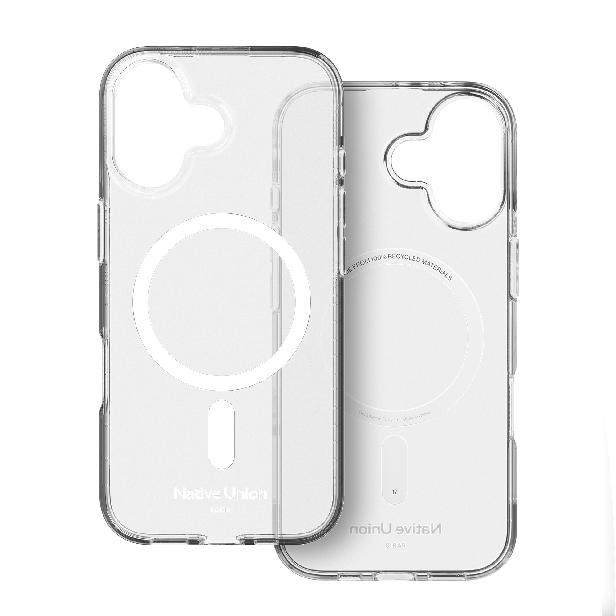native-union-re-clear-pour-iphone-17-coque-transparente-100-recycl-e-anti-jaunis image 6