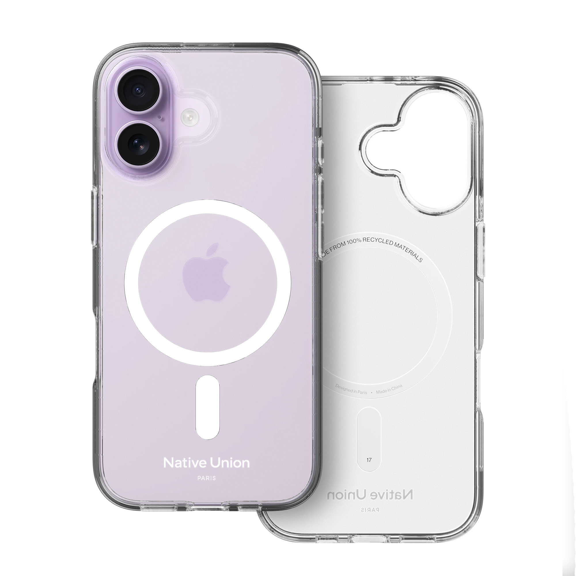 native-union-re-clear-pour-iphone-17-coque-transparente-100-recycl-e-anti-jaunis image 5