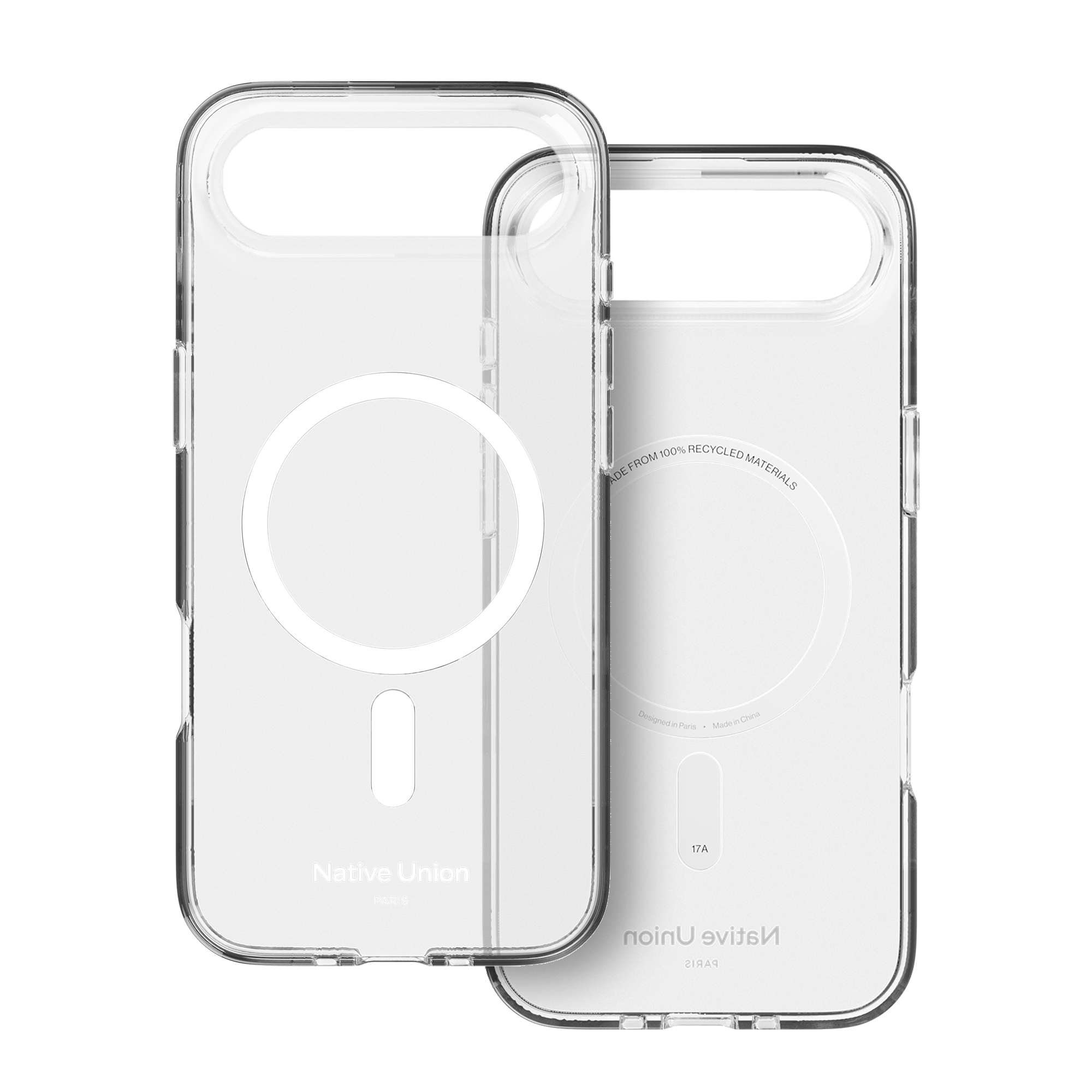 native-union-re-clear-pour-iphone-17-coque-transparente-100-recycl-e-anti-jaunis image 4