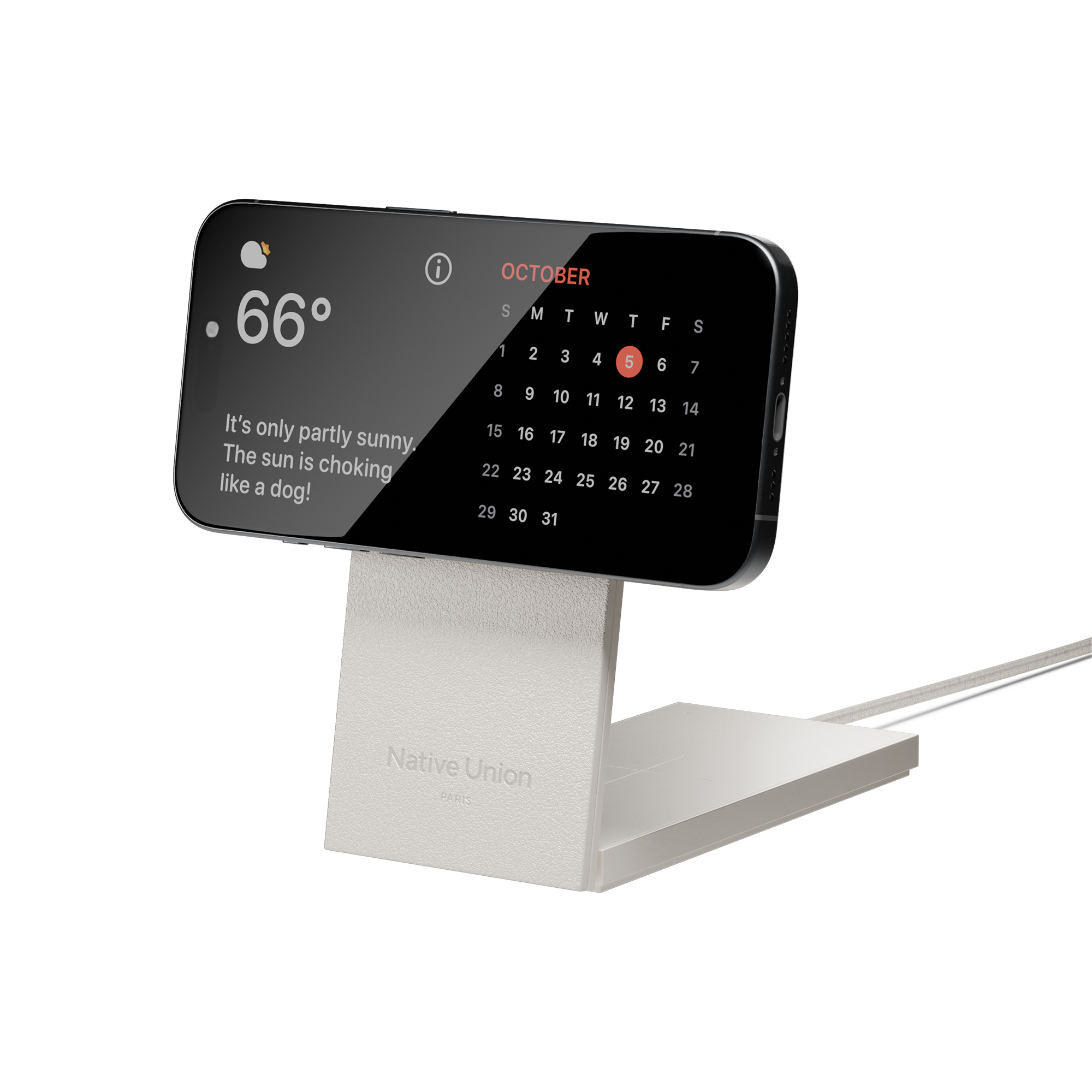 native-union-rise-2-en-1-chargeur-sans-fil-magn-tique-pliable-qi2-certifi-pour-i image 7