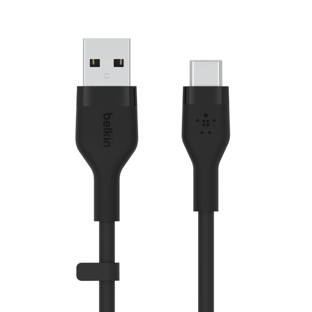 belkin-boostcharge-flex-c-ble-usb-c-vers-usb-a-silicone-3-m-certifi-usb-if-noir image 1