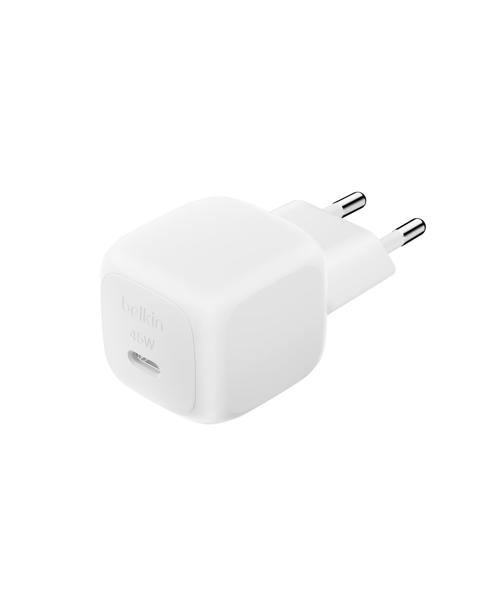 belkin-boostcharge-chargeur-secteur-compact-45w-usb-c-pd-3-1-blanc-iphone-16-gal image 1