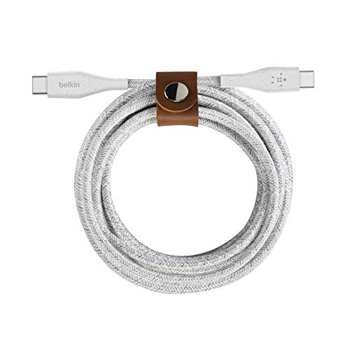 belkin-boostcharge-c-ble-usb-c-vers-usb-c-tress-avec-sangle-cuir-charge-rapide-u image 8