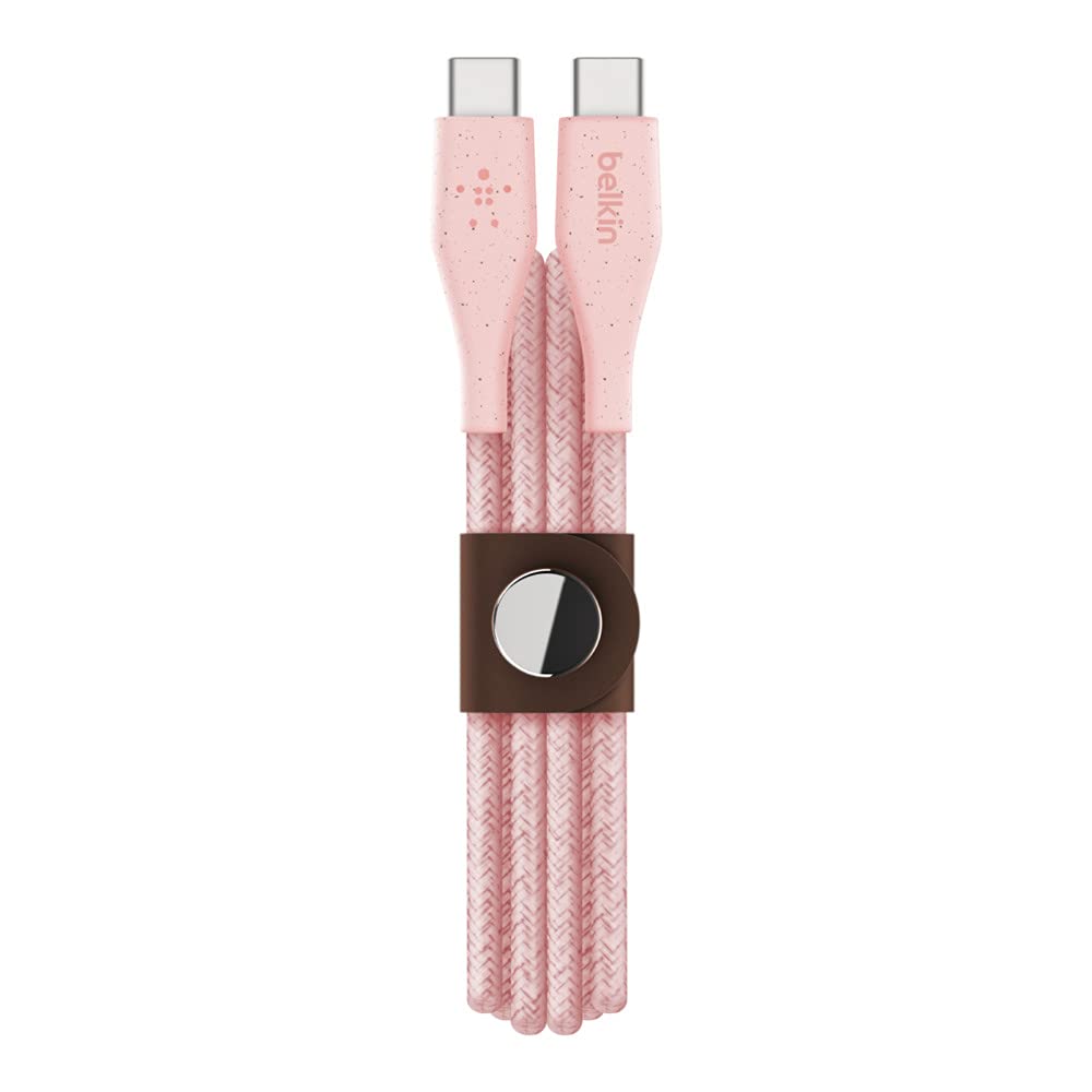 belkin-boostcharge-c-ble-usb-c-vers-usb-c-tress-avec-sangle-cuir-charge-rapide-u-2 image 5